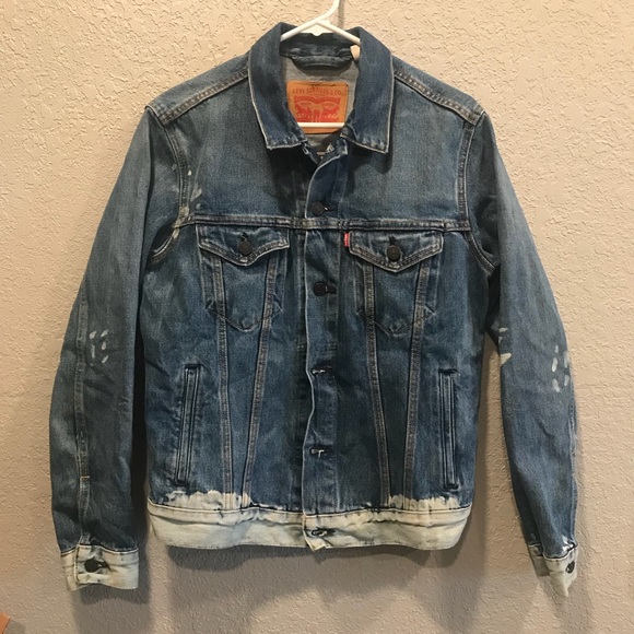 Rare New Levi Distressed Men’s Jacket